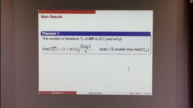 Finding a Large Submatrix of a Random Matrix, and the Overlap Gap Property смотреть онлайн