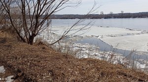 Ледоход на Вятке. Спокойная красивая музыка.