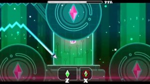 Crystal Corridor secret way / Geometry Dash