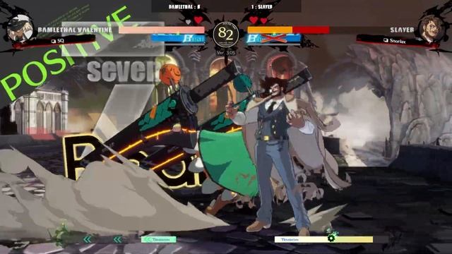 GGST | SQ (Ramlethal) VS Snorlax (Slayer) | Guilty Gear Strive High level gameplay