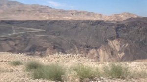 Иордания. Дорога в Петру. Горный серпантин