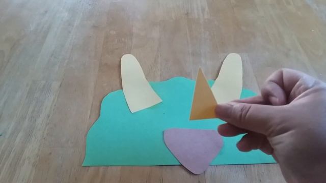 Art with Teacher Mavis- Triceratops