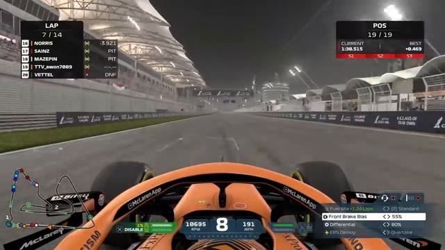 F1 2021 2P Career Race 1- Catastrophe for Aston Martin #f12021 #2pcareer #F1Game