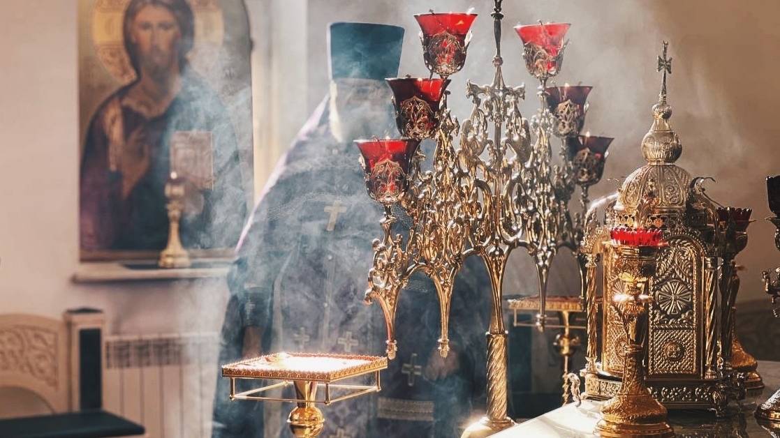 Поздняя Божественная Литургия. Неделя 5-я Великого поста. Прп. Марии Египетской смотреть онлайн