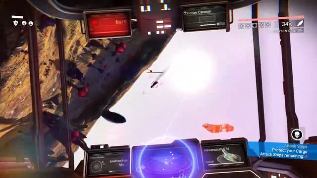 No Man's Sky fighting pirates in atmosphere смотреть онлайн