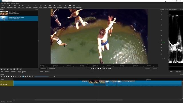 How to Apply the Cinematic Glitch Transition in 2 Minutes on Shotcut смотреть онлайн