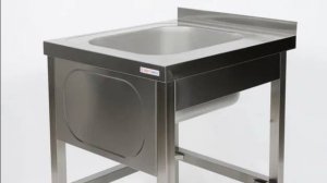 ВАННА МОЕЧНАЯ ЦЕЛЬНОТЯНУТАЯ ПРЕМИУМ RESTOINOX ВМЦ-Б