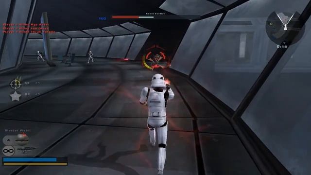 Star Wars Battlefront II (2005) - Mission 14 - Birth of the Rebellion смотреть онлайн