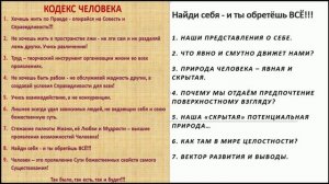 КОДЕКС ЧЕЛОВЕКА часть 7