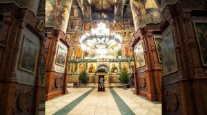 Божественная литургия в Сретенском монастыре в день празднования Благовещения Пресвятой Богородицы