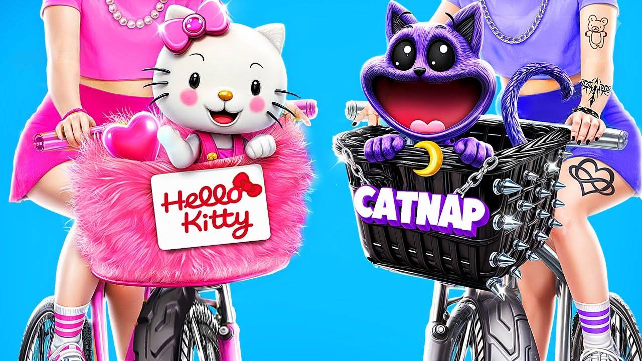 Преображение комнаты мечты! Catnap vs Hello Kitty