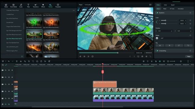 Mixed Dimension Effect with Filmora 12 смотреть онлайн