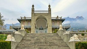 Воронцовский дворец в Крыму.
