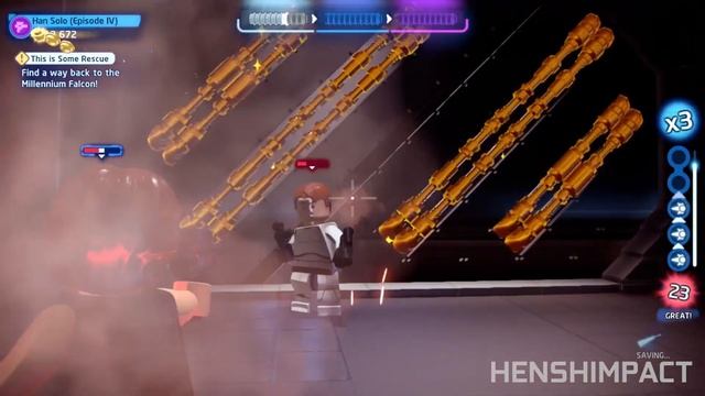 Han Solo & Chewbacca Gameplay | LEGO Star Wars The Skywalker Saga PC смотреть онлайн