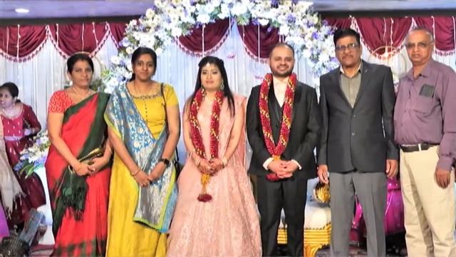 Sharadha Sankar with Shriram K .M.
