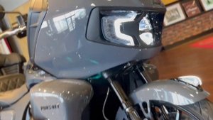 2023 Indian Pursuit Dark Horse with Premium Package Stealth Gray