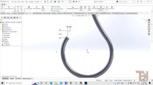 FISHING HOOK design in solidworks | Solidworks tutorial.