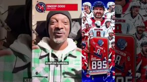 Снуп Догг, Леброн Джеймс, Майкл Джордан, Роджер Федерер и Стив Каррел поздравили Овечкина с рекордом
