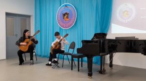 Артём Павлюкевич-Вяльдина Марина Павловна О.Киселёв - Ф. Карулли "Вальс", РДШИ п. Андра, ХМАО-Югра