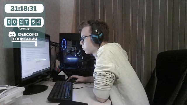 [Звуки дождя и грома] Учимся вместе по технике - помидор. 60мин / 10 мин смотреть онлайн