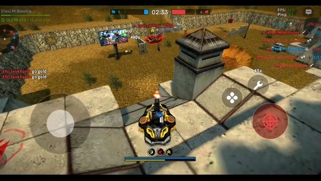 Tanki Online Vulcan's NEW Large Caliber Augment Montage смотреть онлайн