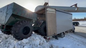 Погрузка вездехода в газель фургон