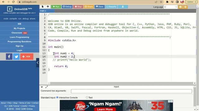session4 - assignment and arithmetic operators in C