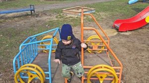 Влог. Наша прогулка в парк.