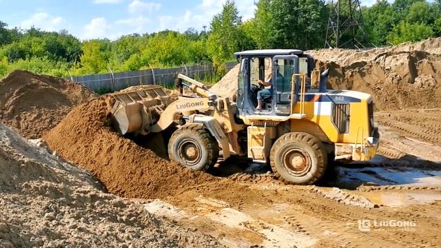 Отзыв - фронтальный погрузчик LiuGong 842 (6 лет, наработка 30 т.м/ч) . АиСТ. www.liugong43.ru смотреть онлайн