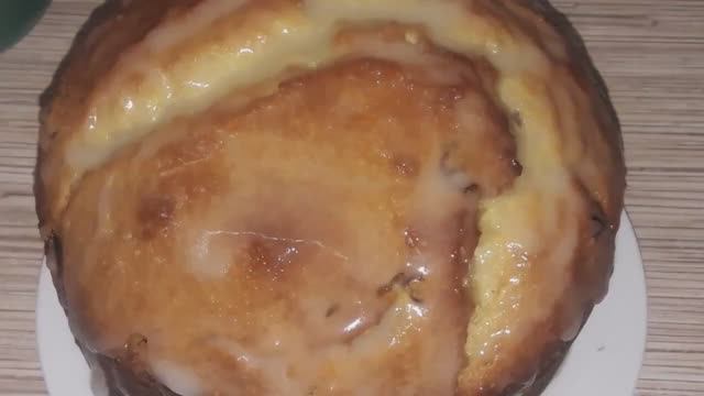 КУЛИЧ ИЗ СДОБНОГО ДРОЖЖЕВОГО ТЕСТА