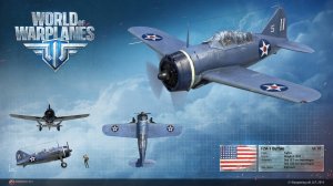 Самолёты из Уникальных Трофеев. Brewster F2A-1 Buffalo. World of Warplanes