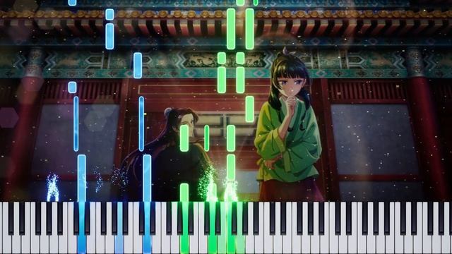 薬屋のひとりごと OP 「花になって」ピアノ / The Apothecary Diaries "Hana ni Natte" Piano - 緑黄色社会