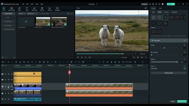 Filmora 12 NEW DRAW MASK First Impressions смотреть онлайн
