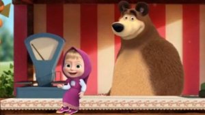 Маша и Медведь работают в фермерской лавке | Мультик для детей