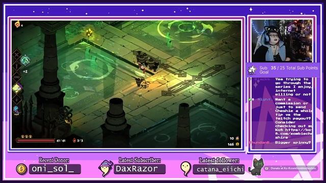 Goth Gaming: Hades and Chili Snacks, First Subathon Reward !discord !kofi !throne !social !wish смотреть онлайн