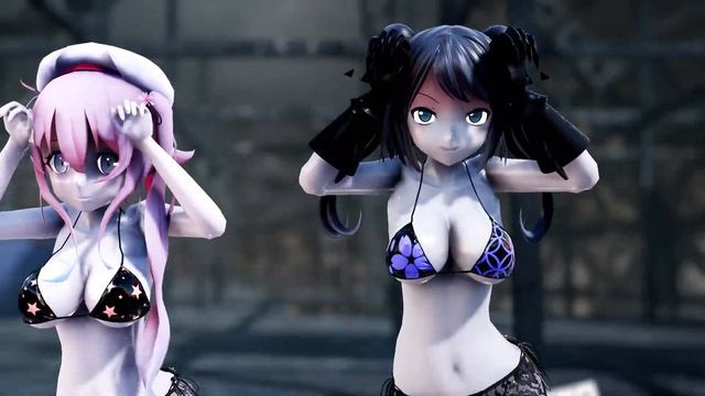 【MMD艦これ】艦娘34人＋αでウマウマ　水着Ver смотреть онлайн