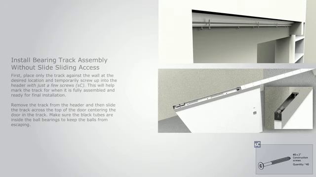 LR-SDS Ligature Resistant Sliding Door System Installation Instructions смотреть онлайн