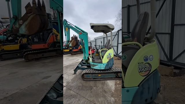 Мини-экскаватор Yanmar VIO20 смотреть онлайн