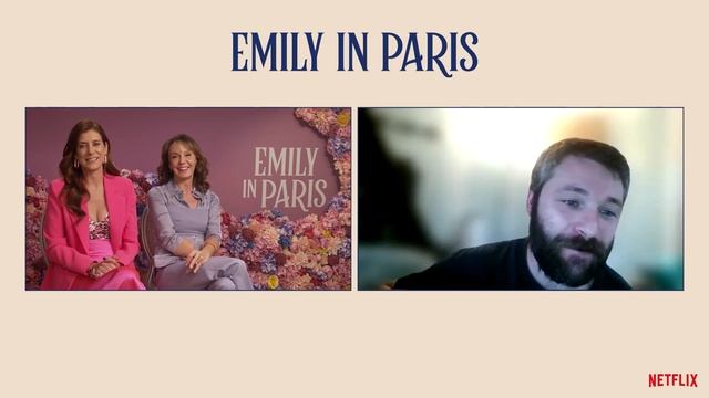 Philippine Leroy-Beaulieu & Kate Walsh Talk Emily in Paris Season 3 смотреть онлайн