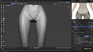 Создание персонажа в Blender 4