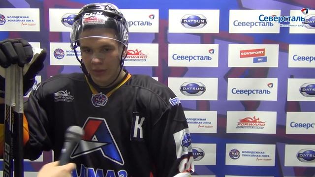 Алмаз - Красная Армия 04.02.2015. Интервью Киселёва смотреть онлайн