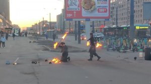 Fire шоу Санкт-Петербург, гражданский проспект.mp4