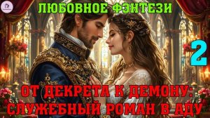 АУДИОКНИГА ЛЮБОВНОЕ ФЭНТЕЗИ: ОТ ДЕКРЕТА К ДЕМОНУ - СЛУЖЕБНЫЙ РОМАН В АДУ. КНИГА 2