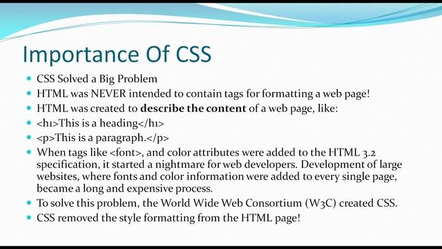 CSS Tutorial For Beginners | Web Design | Web Development | Part 1