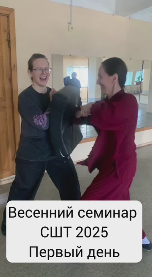 Весенний семинар СШТ 2025 по парной работе. Первый день #тайцзицюань #цигун #даосскиепратики #shorts