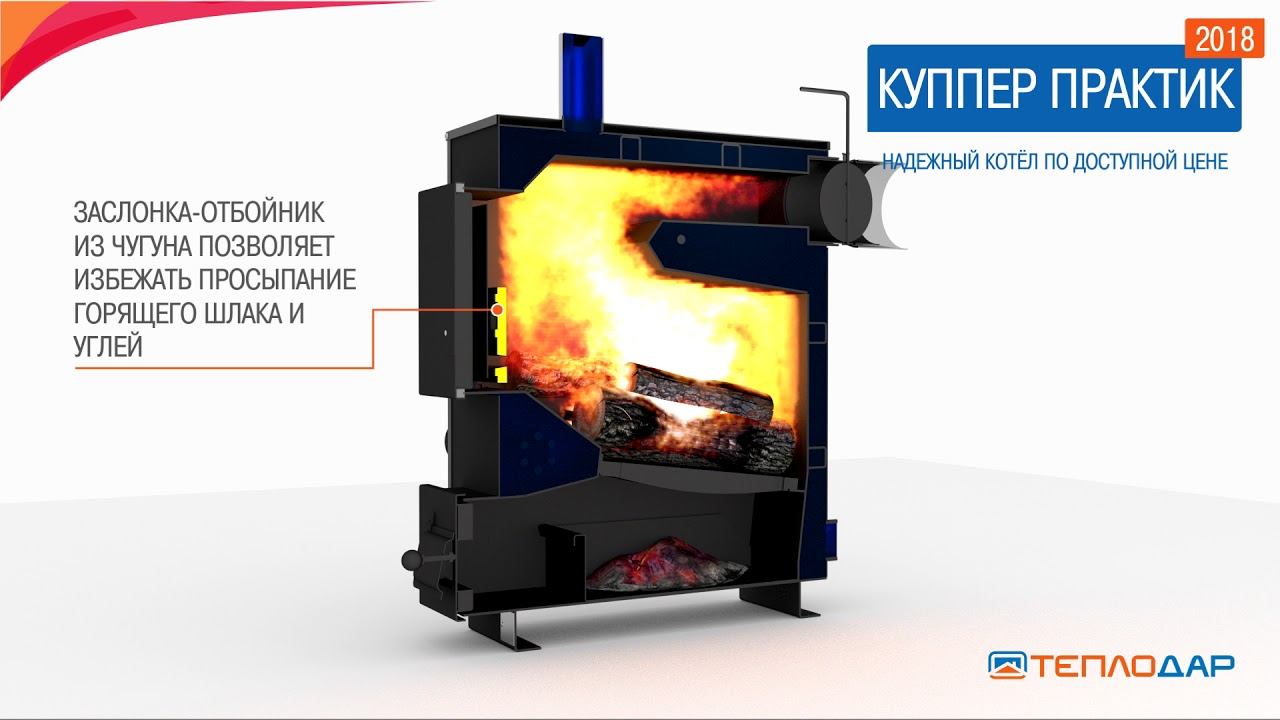 Твердотопливный котел Куппер Практик. Полный обзор! Теплодар смотреть онлайн