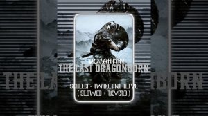 Skillet - Awake And Alive ( Slowed + Reverb ) Dovahkiin