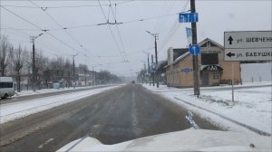 ГАЗ 21 на зимних дорогах