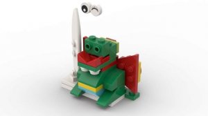 🐉Построй доброго дракона с крыльями из лего. LEGO. Полибег 40281 #lego #tutorial #bricklady #dragon