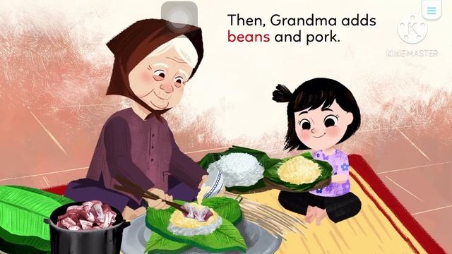 Make Chung Cake|| Tet|| english story смотреть онлайн